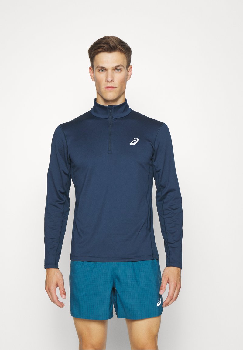 ASICS CORE ZIP WINTER - Pikkade varrukatega topp - french blue