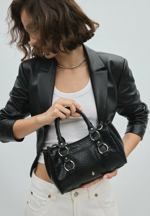 Stradivarius, SMALL BOWLING BAG - Sac à main - black