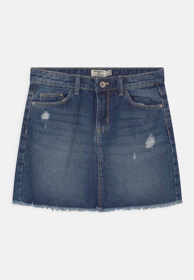 5 POCKET - Minifalda - ensign blue
