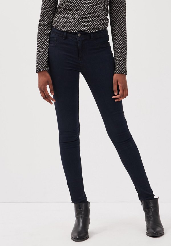 MIT HOHER TAILLE - Jeans Skinny Fit - denim brut