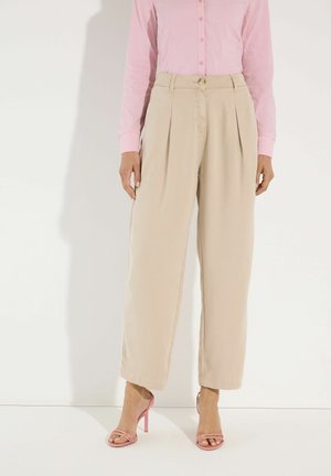 More & More, HOSE - Stoffhose - sand