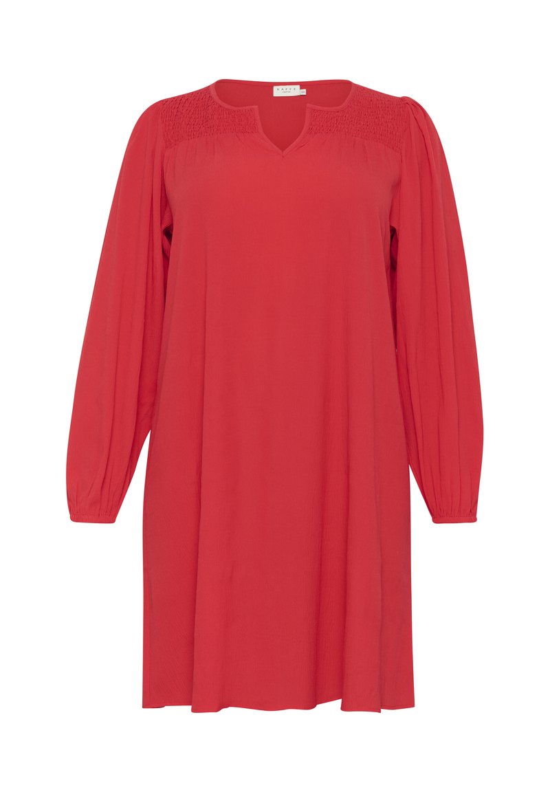 Kaffe Curve Jurk rood