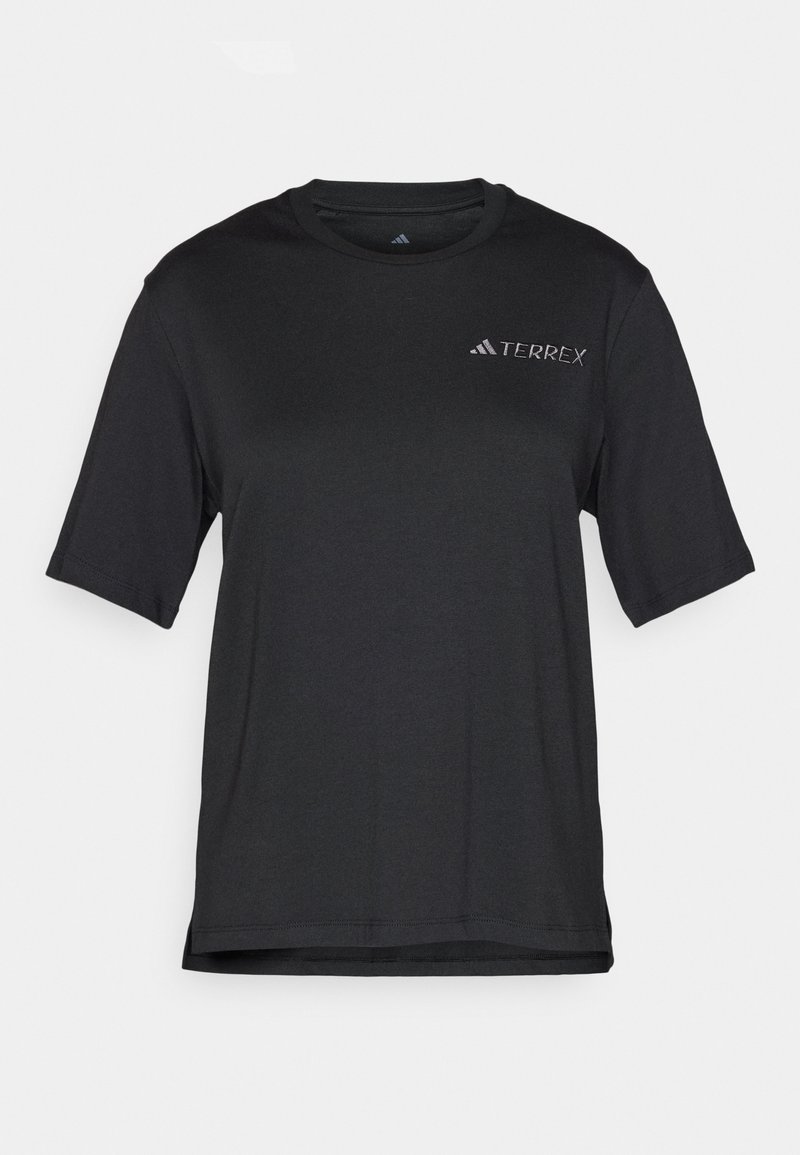 adidas Terrex T-shirt basic zwart adidas Terrex T-shirt basic zwart