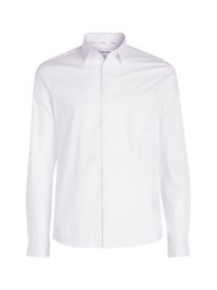 Calvin Klein Tailored SLIM SHIRT - Camisa - white