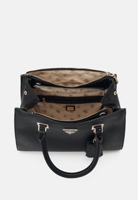 Guess CRESIDIA SOCIETY SATCHEL - Håndveske - black