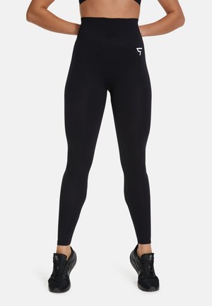 SQUATPROOF DRILL HIGH WAIST - Leggings - black