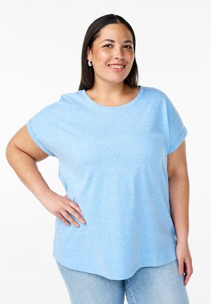 Basic T-shirt - della r. blue mel.