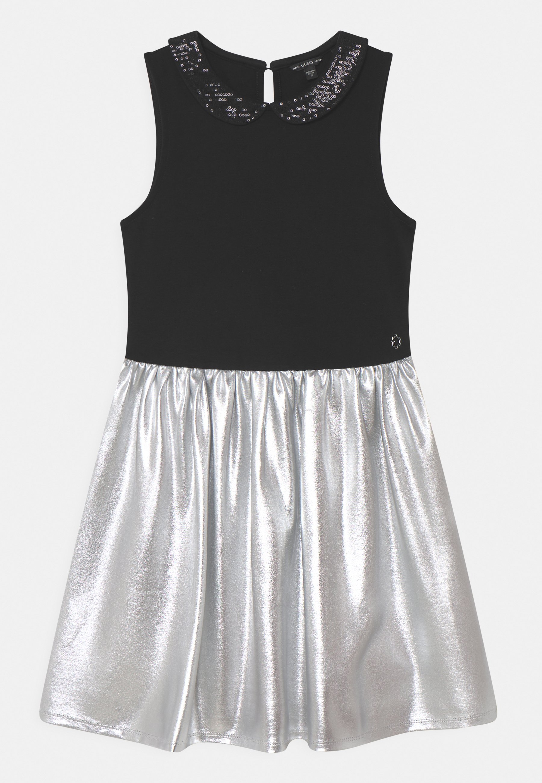 guess silver dress