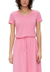 s.Oliver MIT U-AUSSCHNITT - T-shirt basic