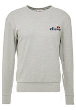 Ellesse Uomo Felpa con logo sinistro Toce, Nero