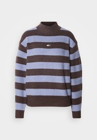 MOCKNECK BADGE SWEATER  - Πουλόβερ - periwinkle dusk