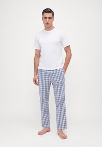 Jack & Jones JACLUCA TEE AND PANTS GIFTBOX - Pyjama - white/light blue