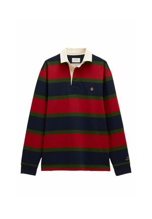 Joules REGULAR FIT - RUGBY CLUB  - Poloshirt - red navy