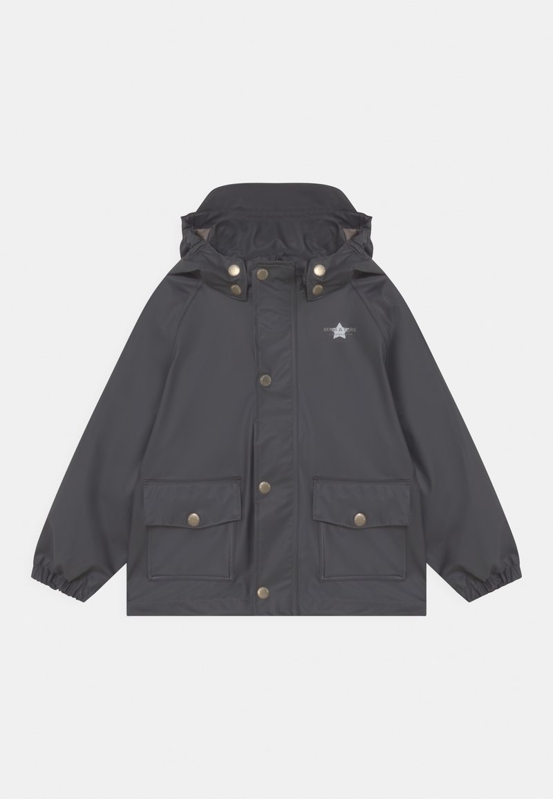 MINI A TURE Regenjas donkerbruin MINI A TURE Regenjas donkerbruin