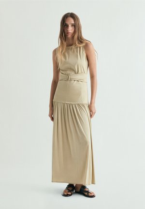 Scalpers, SCALPERS GALA CUPRO DRESS - Vestido largo - light green