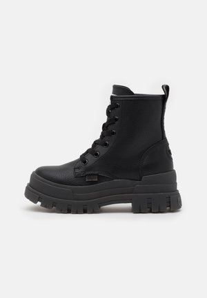 Buffalo, Bottines à plateau - black