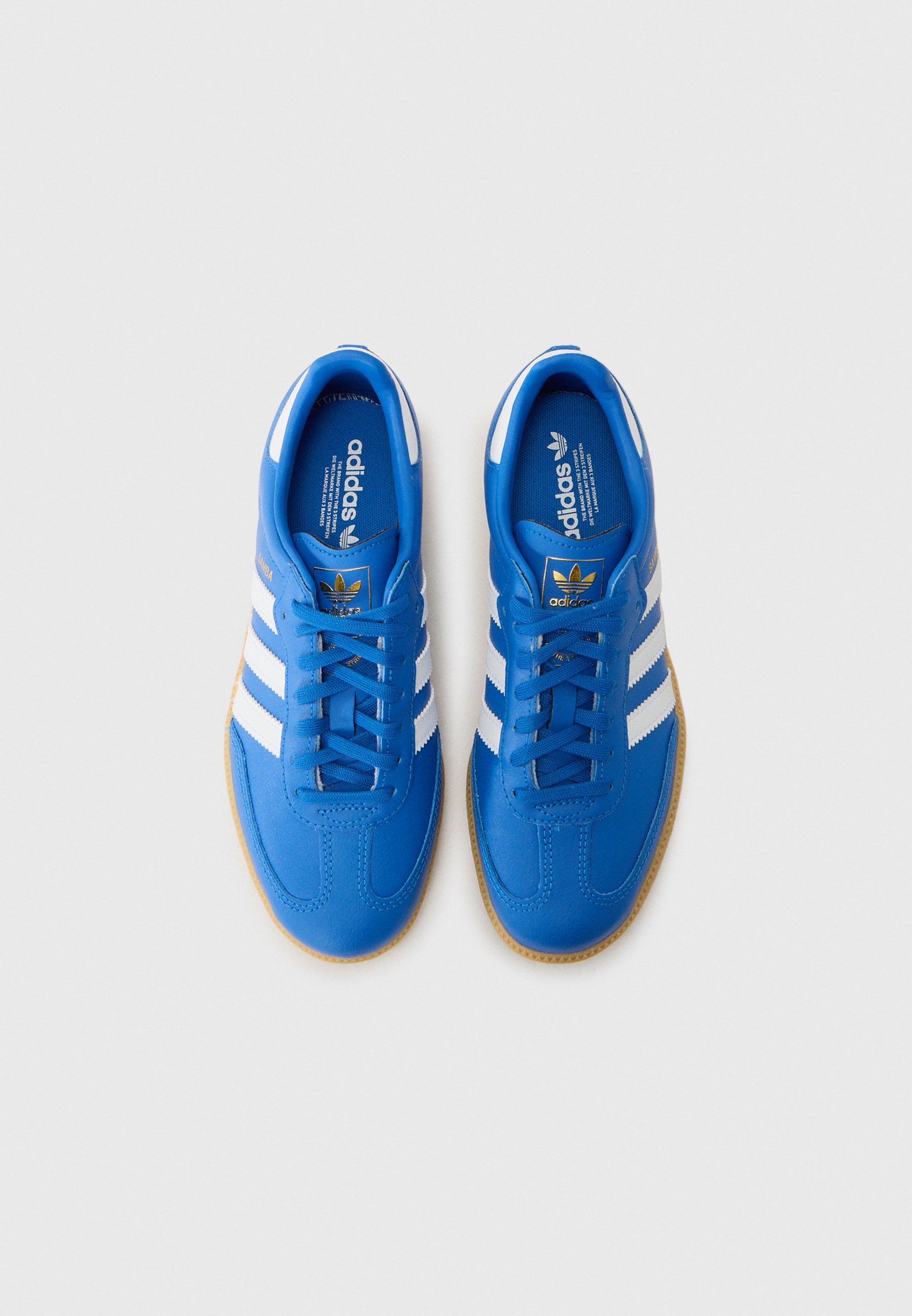 adidas Originals SAMBA OG UNISEX - Sneakers low - blue/white/gum