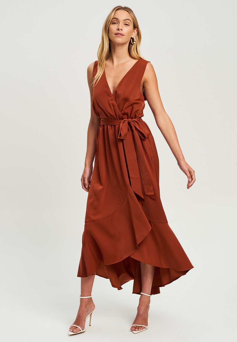 CHANCERY CLOVELLY - Robe longue - copper/marron - ZALANDO.FR