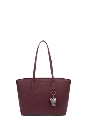 SHOULDER - Borsa a mano - rosso scuro