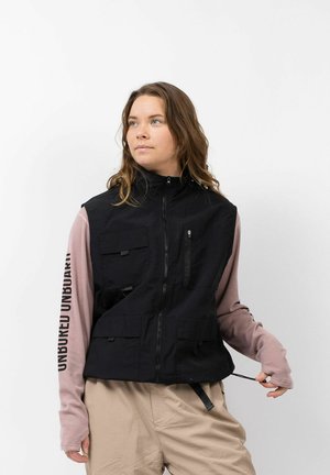 WINDBREAKER UTILITY  - Weste - schwarz