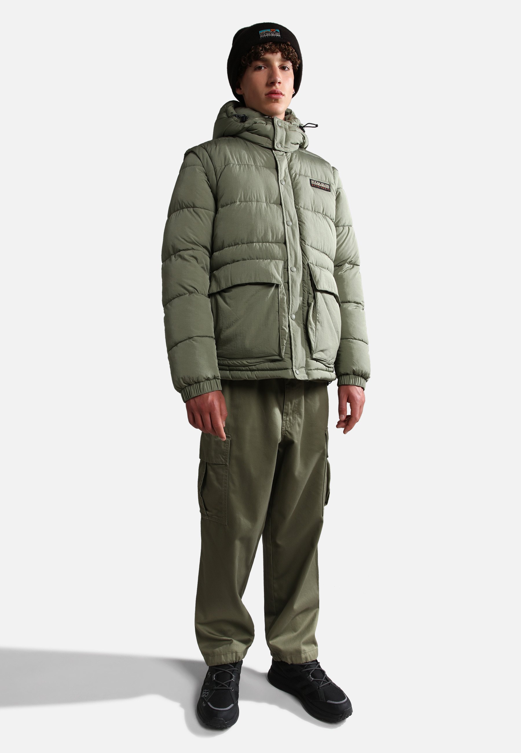 Napapijri A CHAIRLIFT - Winter jacket - green lichen/light green