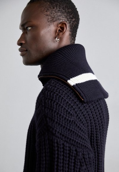 Emporio Armani FASHION - Πουλόβερ - blu navy