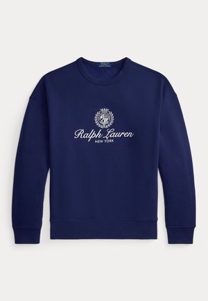 RELAXED FIT FLEECE GRAPHIC SWEATSHIRT - Φούτερ - newport navy