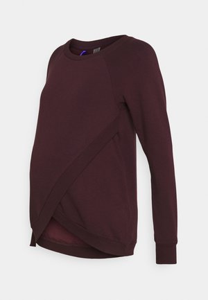 SYBIL - Sweatshirt - black cherry