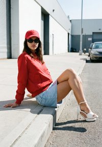 Buffalo RONJA - Sandali con tacco - white