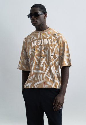 PAINTING - Μπλουζάκι με στάμπα - fantasia beige