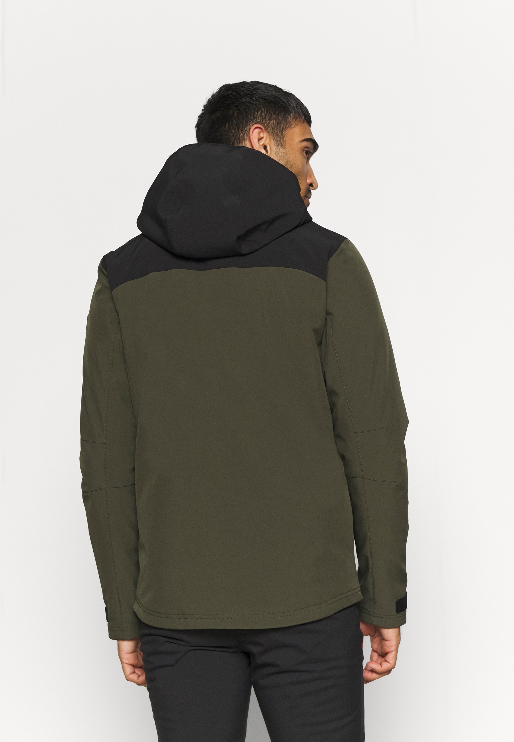forest green snowboard jacket