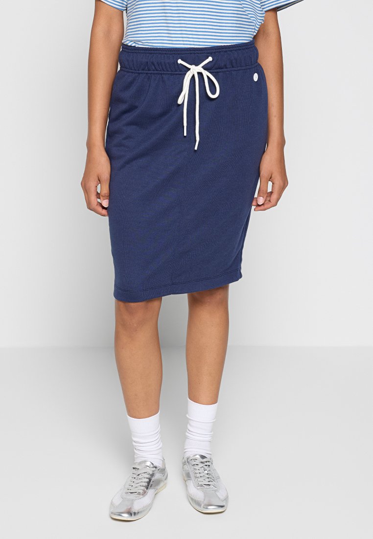 dreimaster Kokerrok donkerblauw