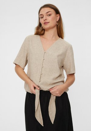 Freequent FQLAVA - Blouse - sand melange