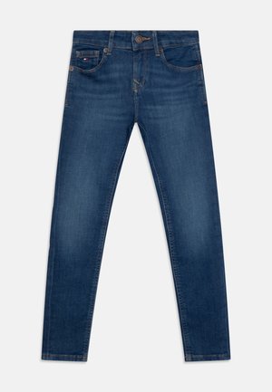 Skinny-Farkut - blue denim