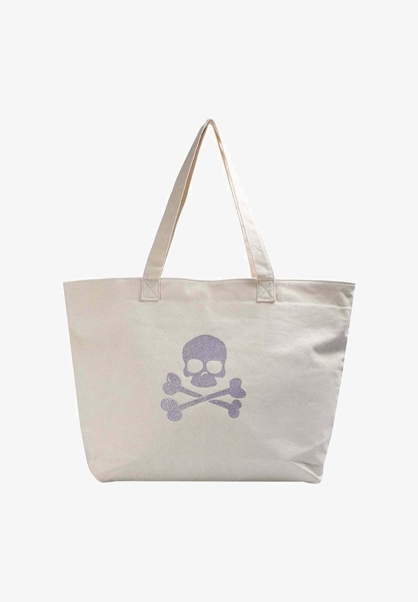 SKULLER SHOPPER - Shopping Bag - natural