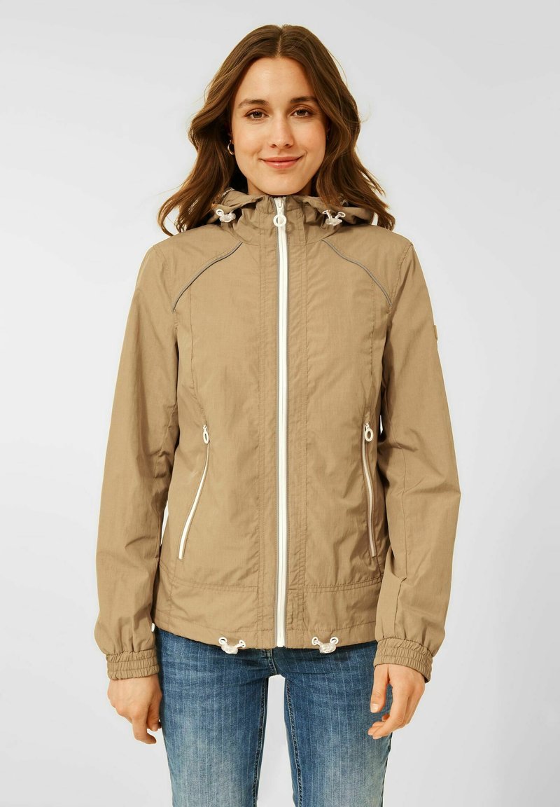 Damen Leichte Jacken | Cecil Windbreaker beige/sand - SS04459 Damen Leichte Jacken | Cecil Windbreaker beige/sand - SS04459