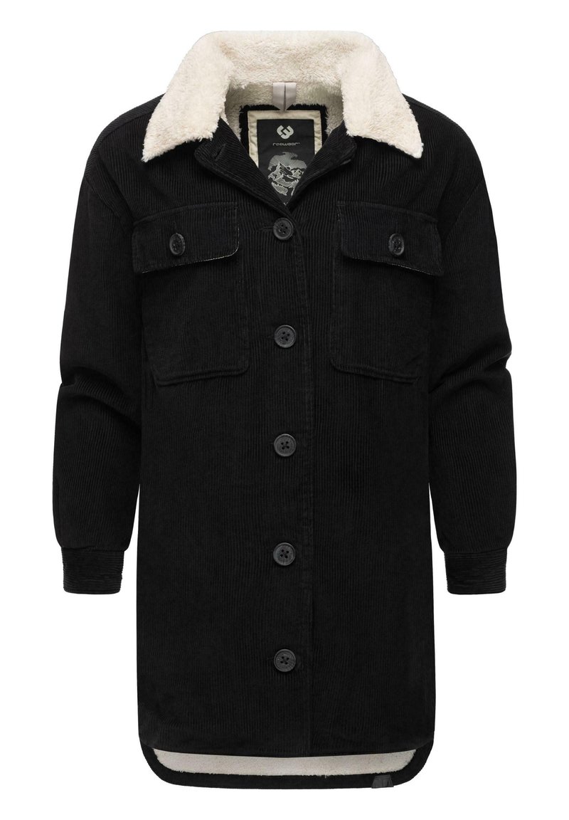 Ragwear Zimní kabát - black