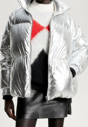 Gewatteerde jas - grey