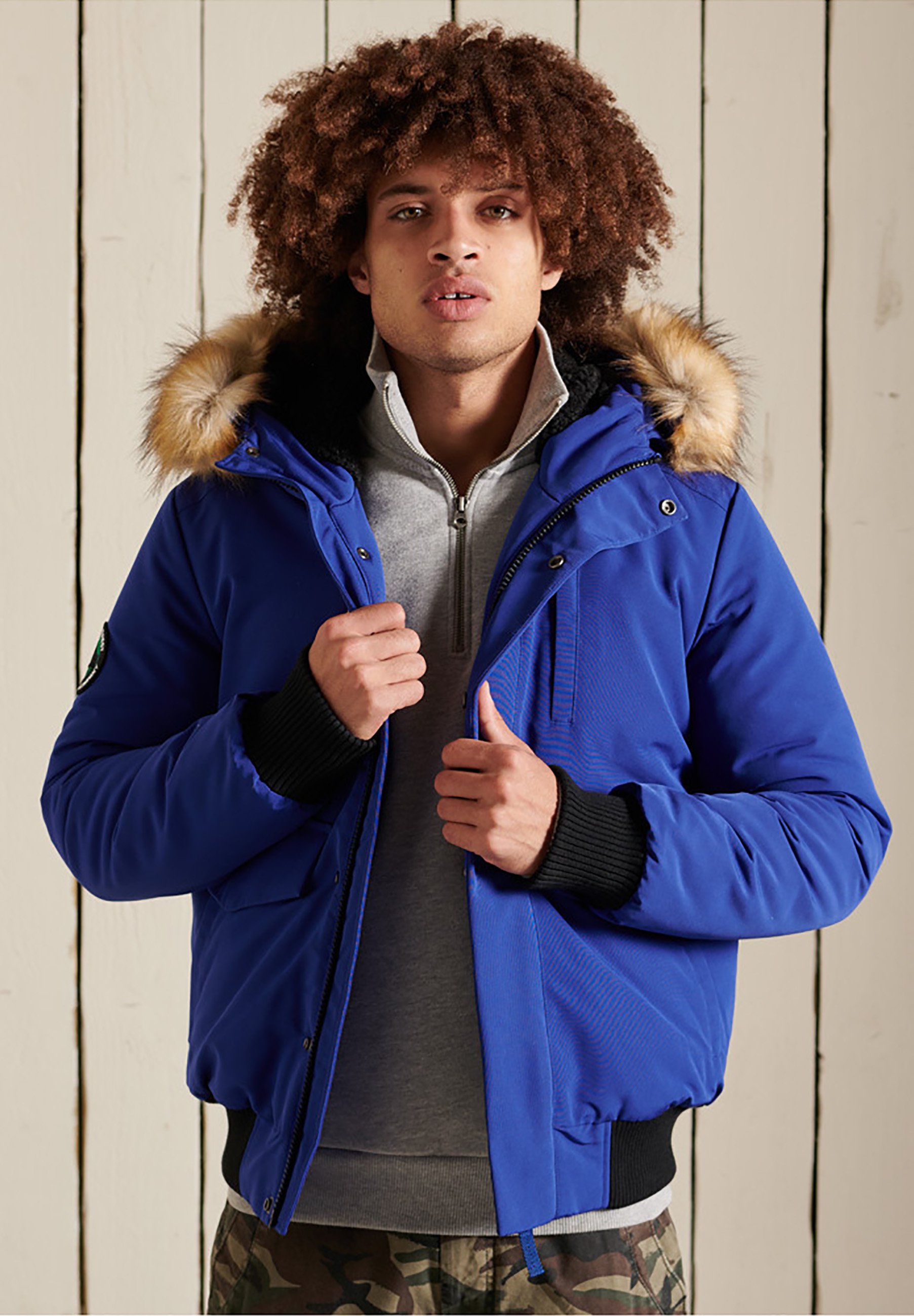 superdry cobalt jacket