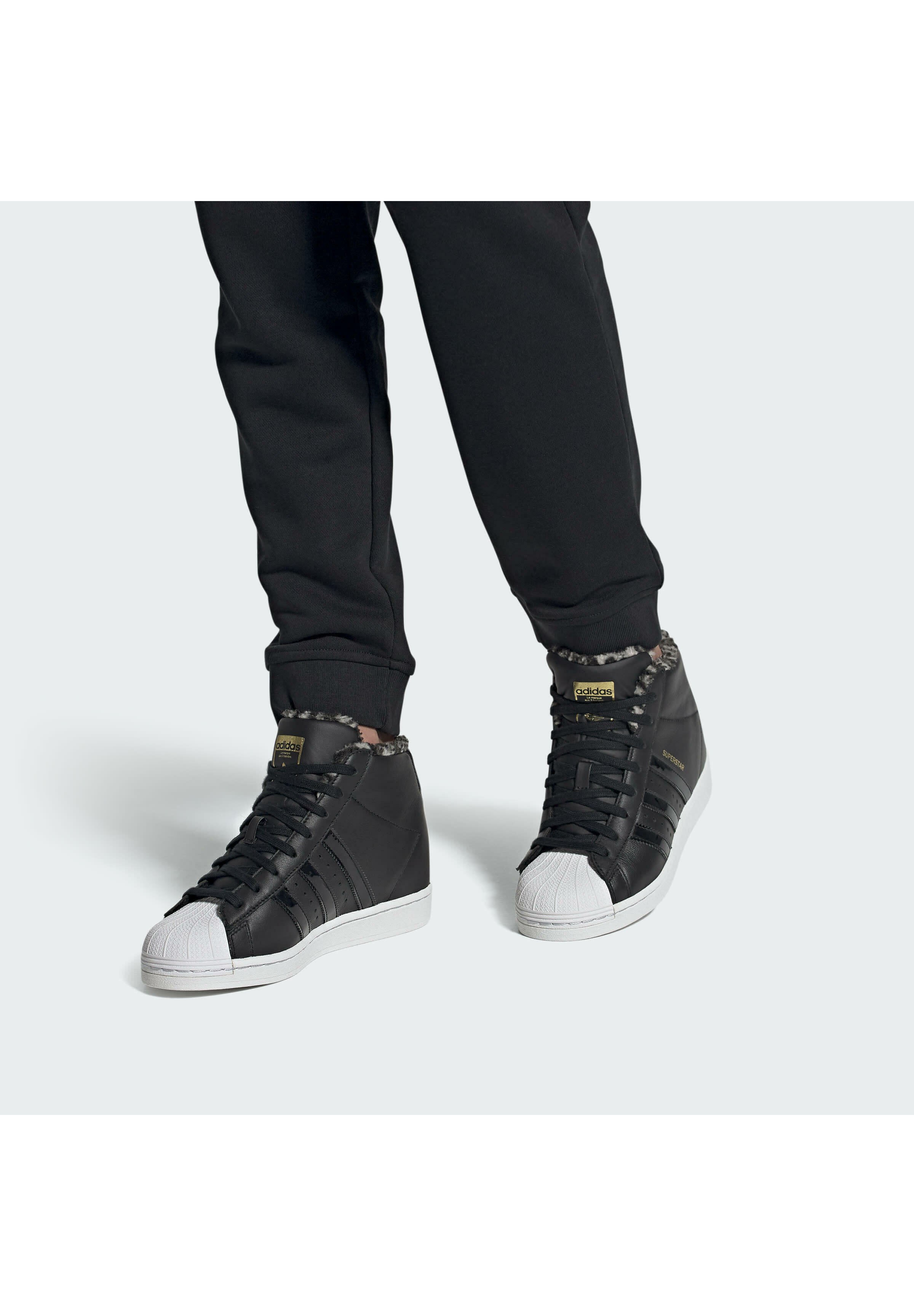 adidas Originals Sneakers alte - black/nero - Zalando.it