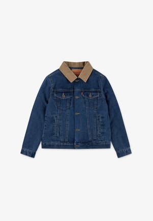 Levi's® QUILTED LINED TRUCKER UNISEX - Džinsa auduma jaka - bandwagon destruction