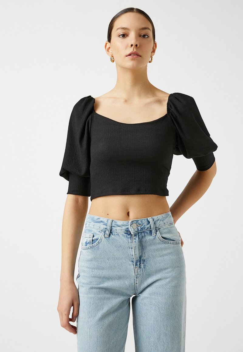 Koton Blouse zwart Koton Blouse zwart