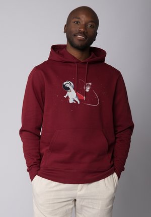 SUPERASTRONAUT - Sweat à capuche - burgundy