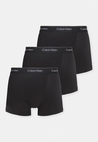 RELAXED FIT TRUNK 3 PACK ICON COTTON STRETCH - Pants - black
