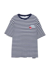 STRIPED CHERRY  - Triko s potiskem - blue