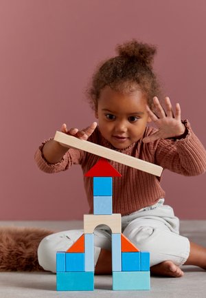 HABA, MEINE ERSTEN BAUSTEINE, BUNT - Blokken - mehrfarbig