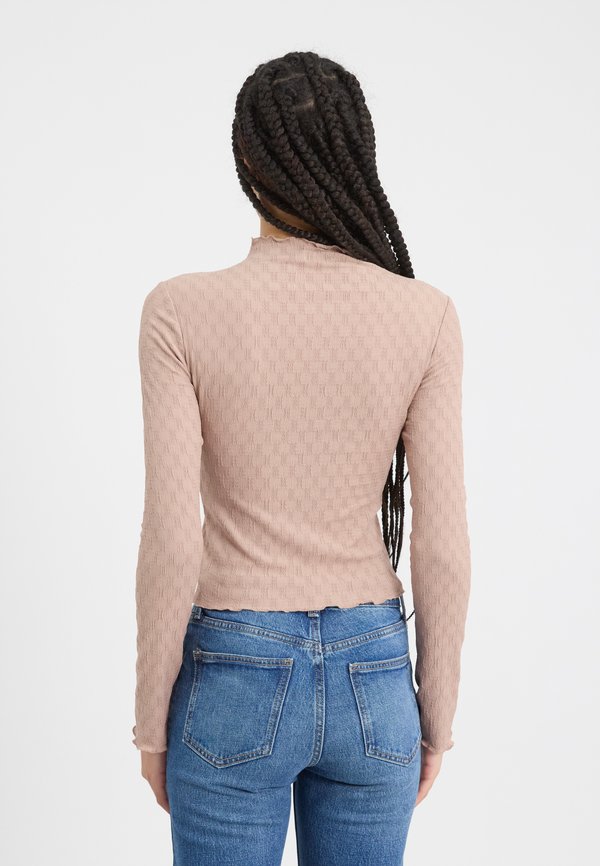 Long sleeved top - mocha4