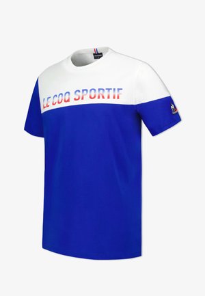 le coq sportif, TRICOLORE UNISEX - T-shirt imprimé - electric blue