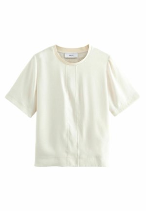 SHORT SLEEVE CREW NECK - Pamata T-krekls - ivory
