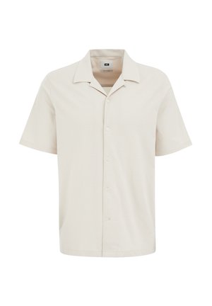 WE Fashion, THE KNITTED - Hemd - beige